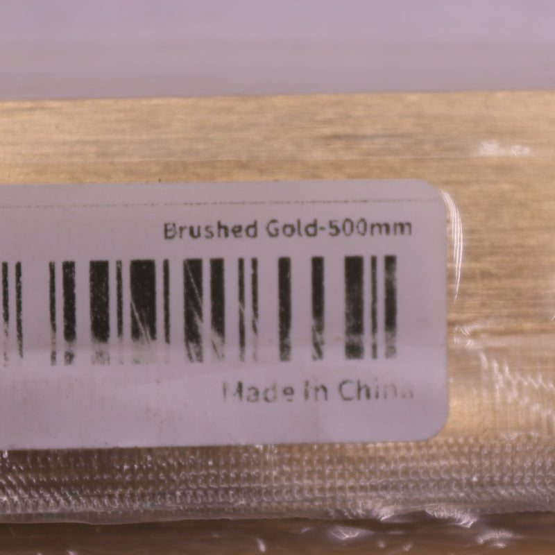 Temu Hidden Furniture Handles Kitchen Cabinet Pull Brushed Gold 500mm