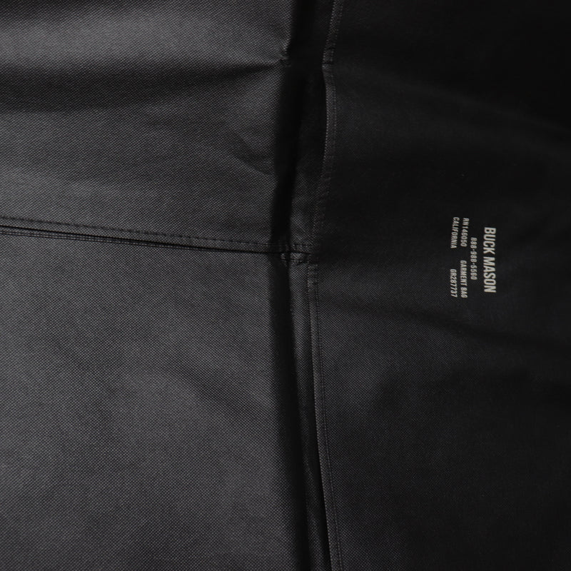 Black Mason Garment Bag 24X46"