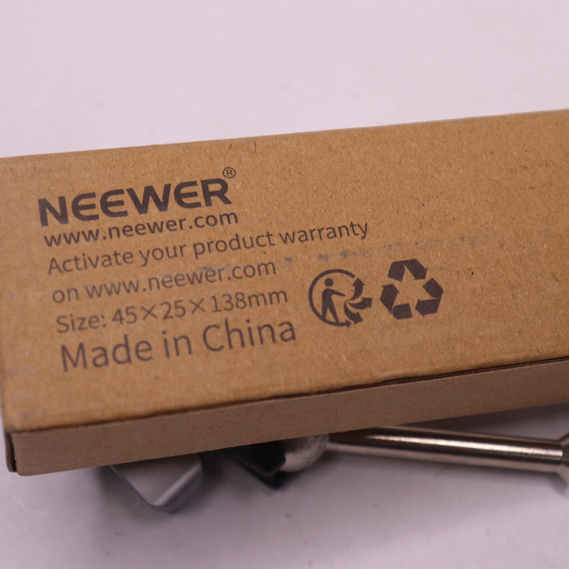 Neewer Adjustable Mini Magic Arm with Dual Ball Head Vertical Load 5.29 Lb Black