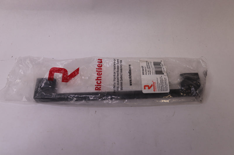 Richelieu Hardware Contemporary Pull Metal Matte Black 160 MM BP8160160900