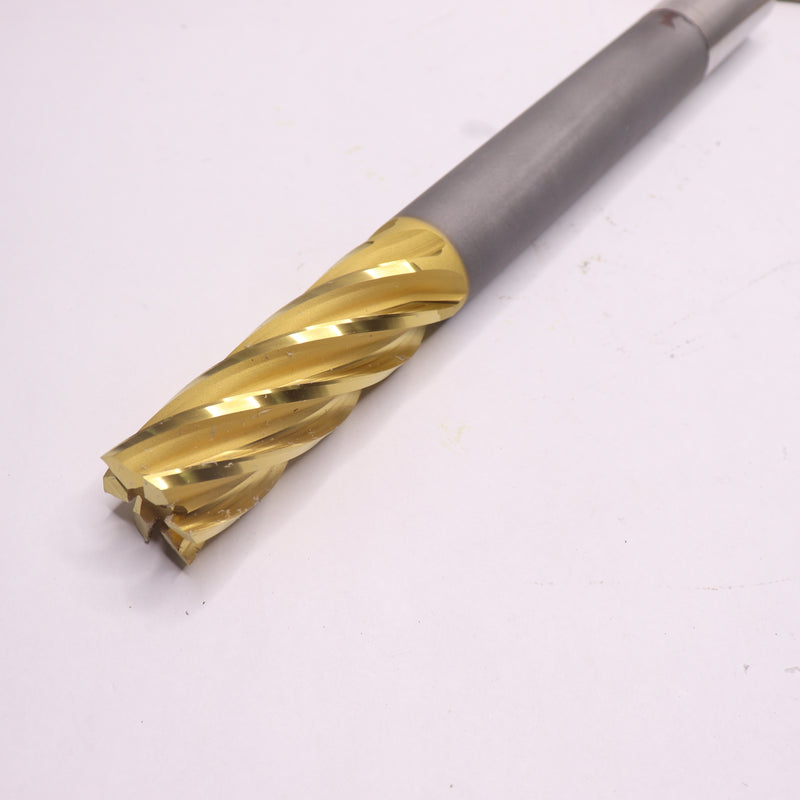 Hertel Square End Mill Steel 6 Flutes 1-1/4″Diameter 3-1/2″ Length Of Cut