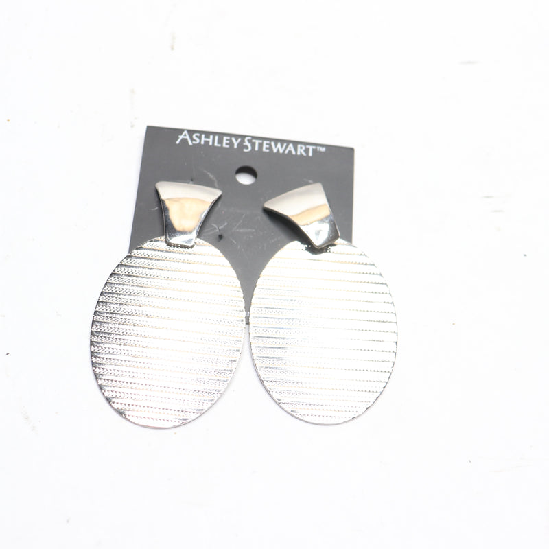 Ashley Stewart Earrings Silver 201293218