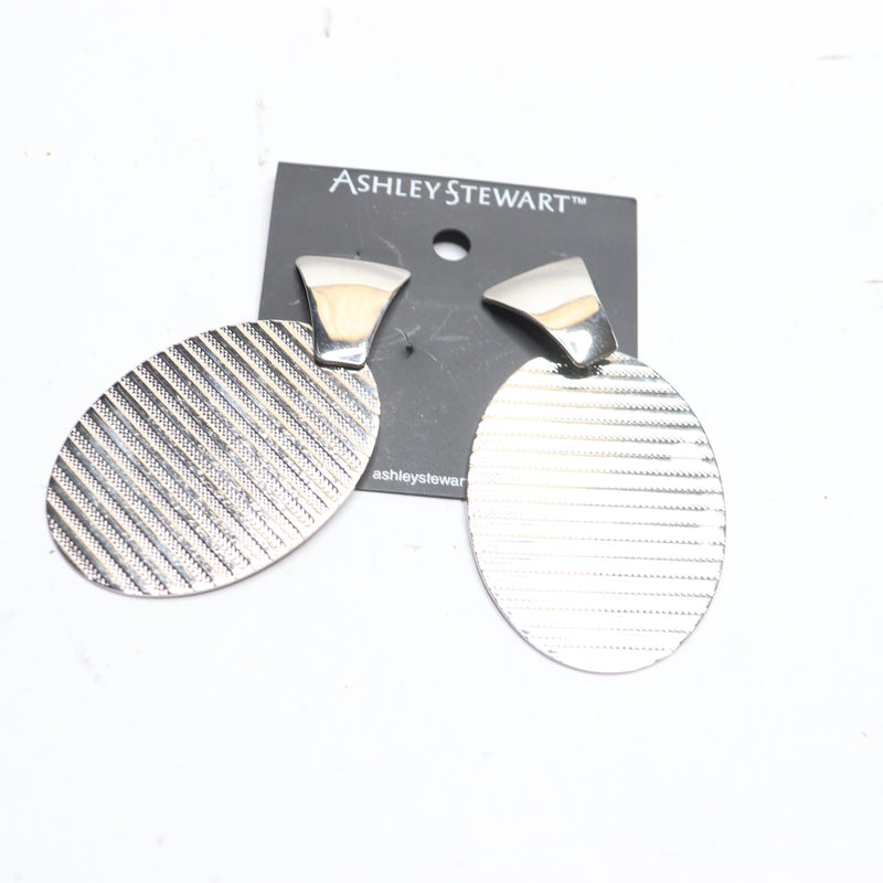 Ashley Stewart Earrings Silver 201293218
