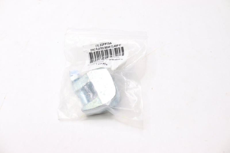 (20-Pk) Zoro Select Beam Clamp Zinc Plated 8-In 22FP79