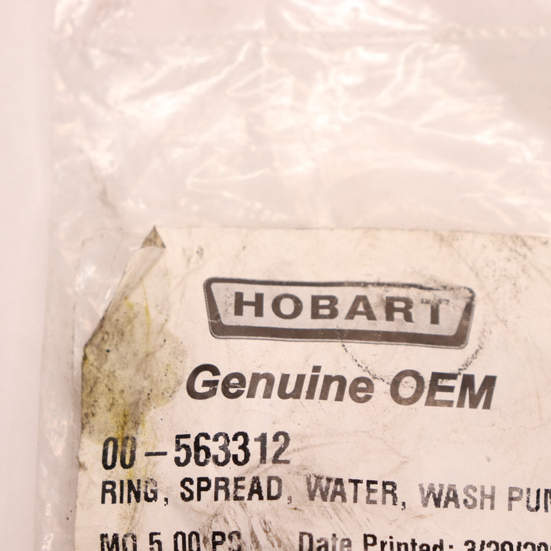 Hobart Ring Spread Water Washer Pump 00-563312