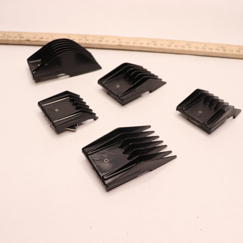 (5-Pcs) Miaco Universal Clipper Guide Comb Guard Set - Missing 3/4" & 7/8" Sizes