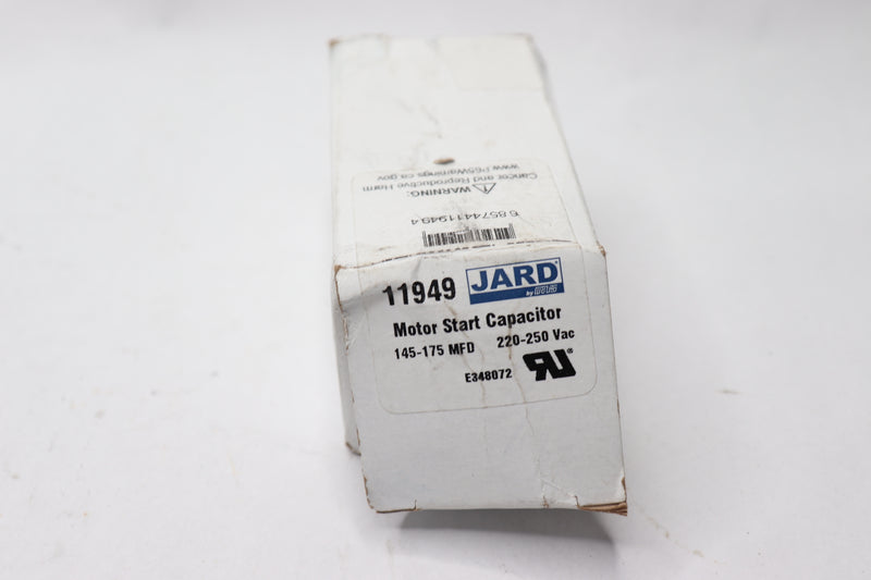 Jard Motor Start Capacitor 220 - 250VAC Black 11949