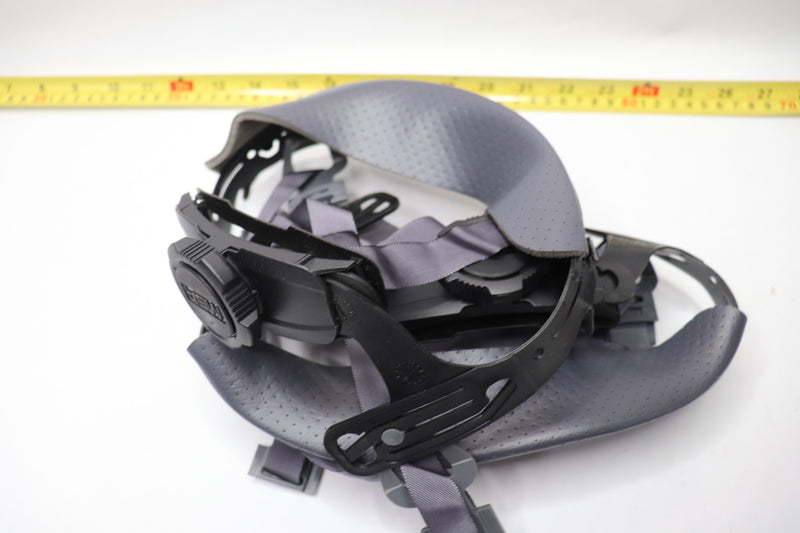 MSA Full Brim Hard Hat Harness Gray - Incomplete - Harness  Only