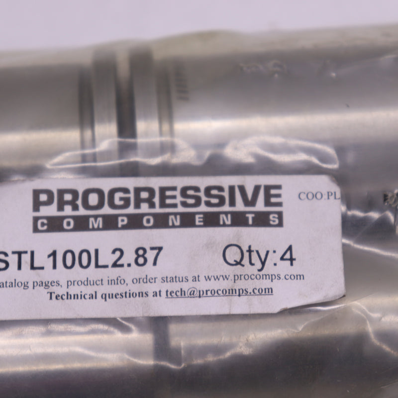(4-Pk) Progressive Components Shoulder Bushings STL100L2.87