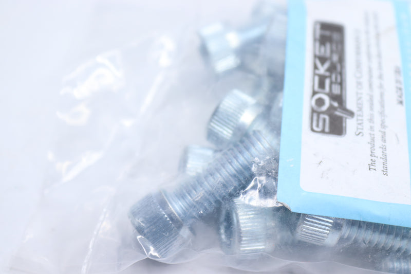 (25-Pk) Socket Source Socket Head Cap Screw Alloy Zinc Steel 3/8-16 x 1"