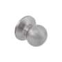 Delaney Single Dummy Door Knob from the Bala Series Satin Stainless Steel D15322
