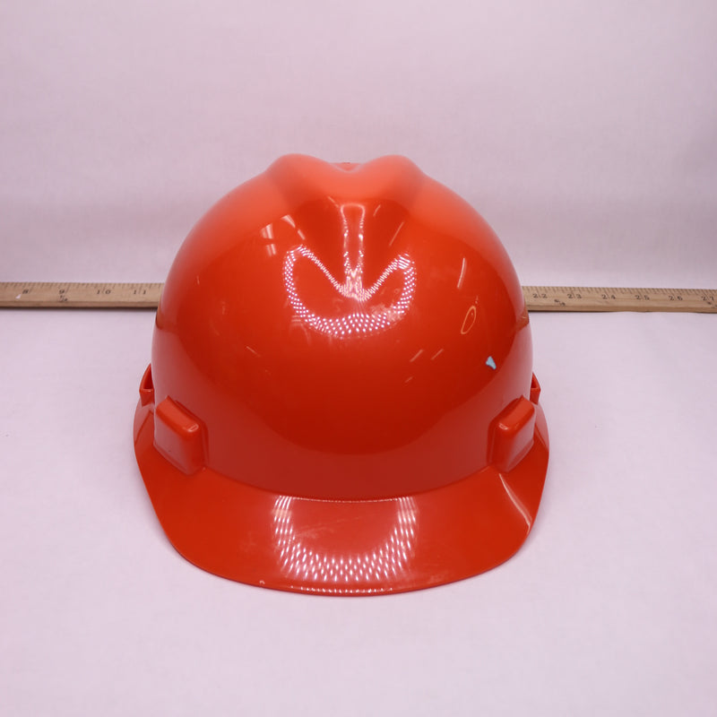 MSA Front Brim Hard Hat 6-1/2&quot; to 8&quot; V-GARD INCOMPLETE No Suspension