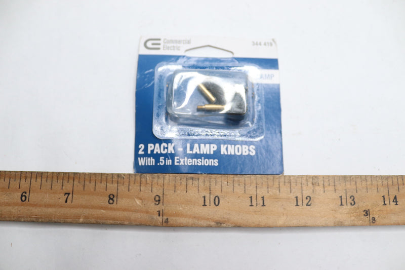(2-Pk) Commercial Electric Lamp Knobs 344 419
