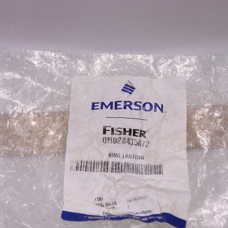 Emerson Lantern Ring Stainless Steel ONO28435072 - Incomplete - 1 Fisher Only