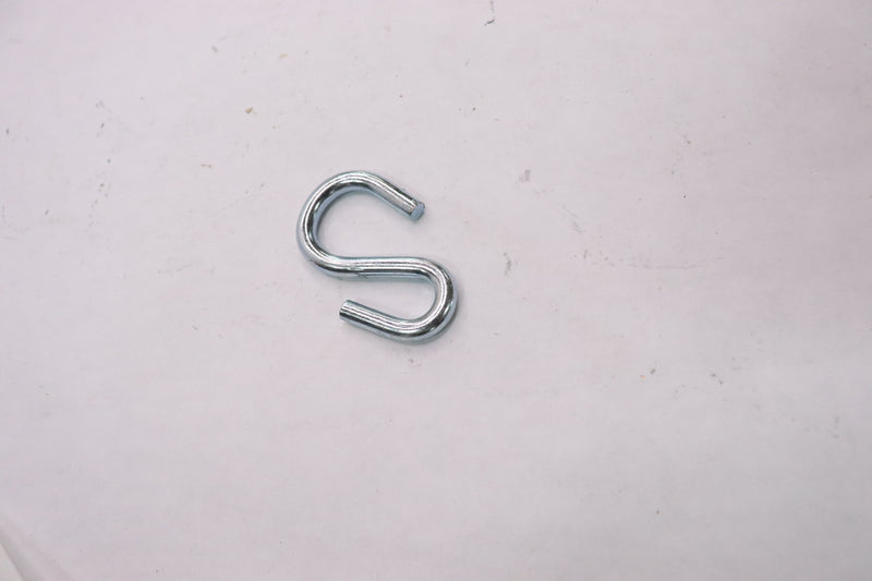 (87-Pk) Everbilt S-Hook Zinc-Plated 2"