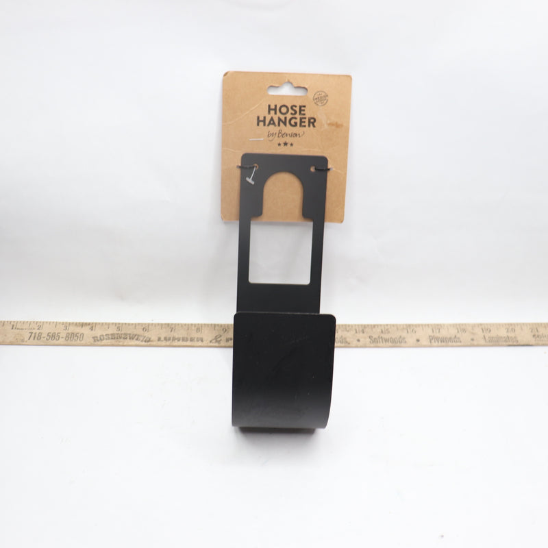 Benson Metal Hose Hanger Black 22.5 x 7.5 x 12 cm