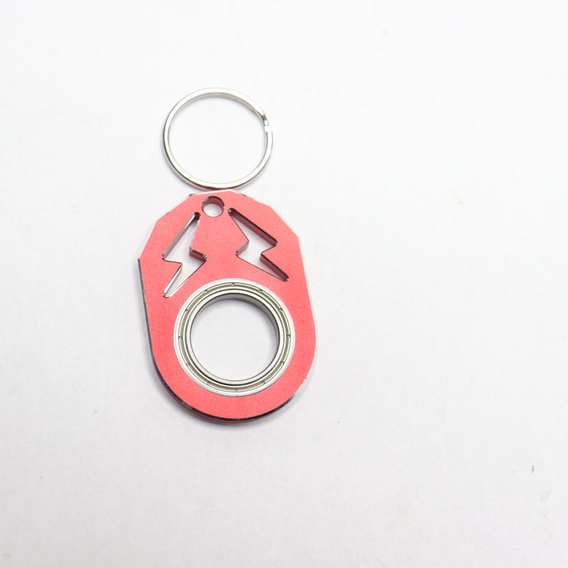 Decompression Key Chain Spinner Toy Finger Spinning Fidgets