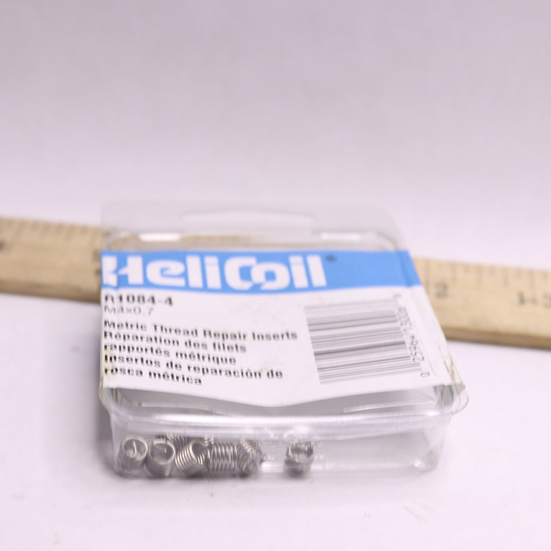 (12-Pk) Helicoil Inserts Metric Threads M4 x 0.7 R1084-4