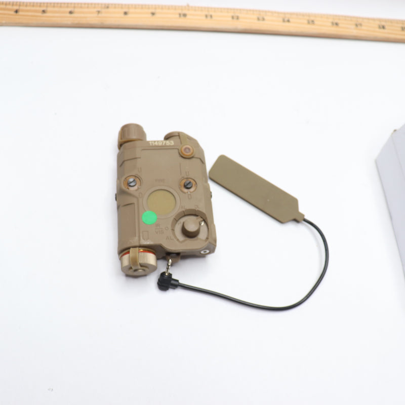 Bravo Tactical Illuminator LED Flashlight Green Laser Combo P15
