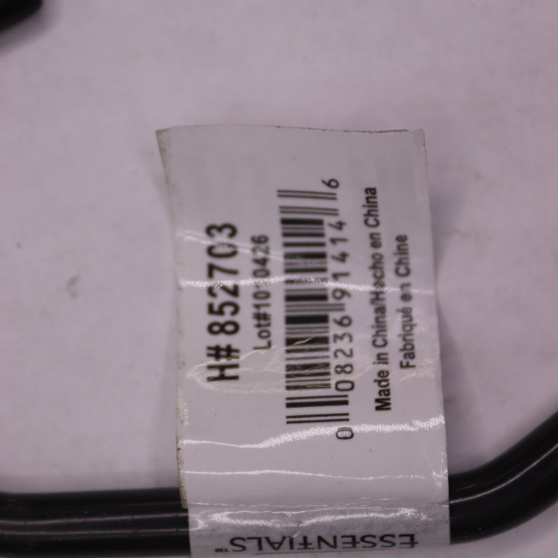 Hardware Essentials Bike Hook Vinyl Black 852703