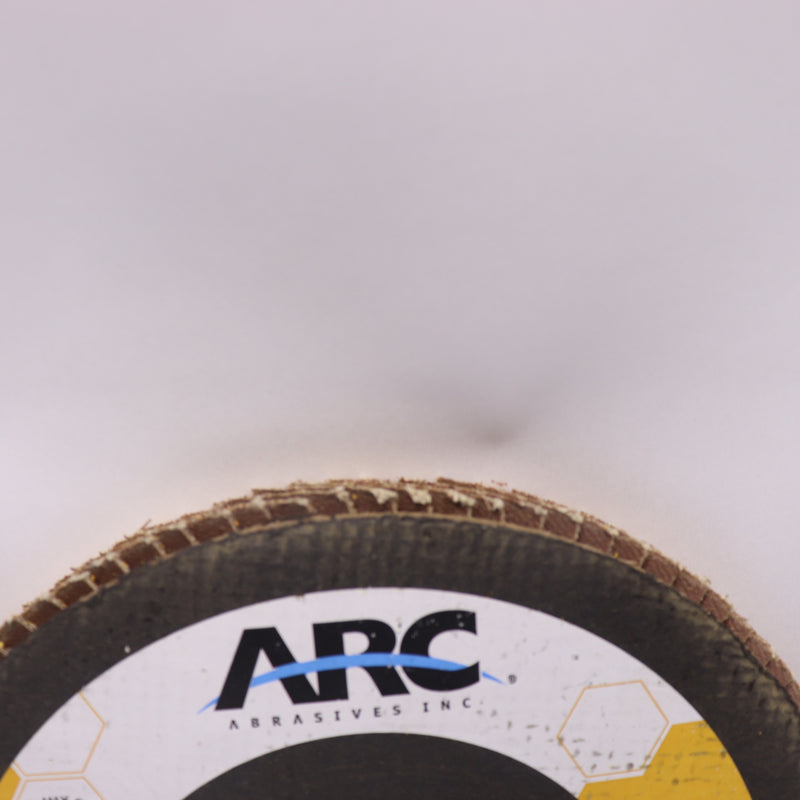 Arc Abrasives Flat Face Predator Fiberglass Flap Disc T27 40-Grit 7" x 7/8"