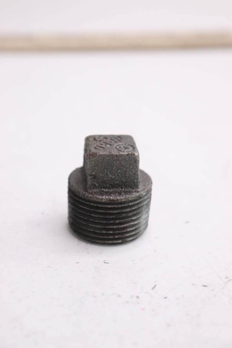 (70-Pk) Southland Malleable Iron Plug Fitting Black 3/4"