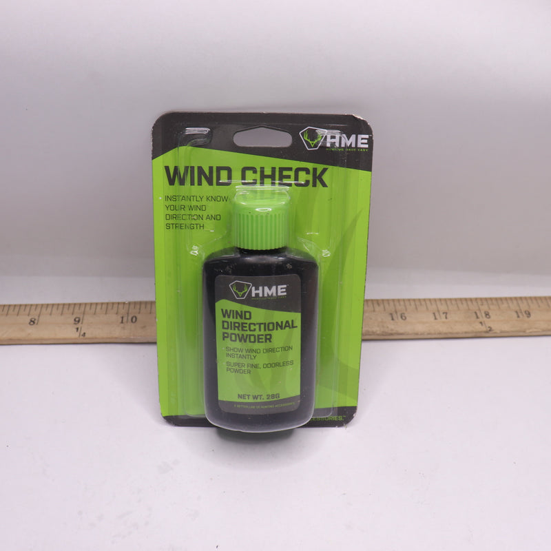 HME Wind Indicator Detection Powder Portable Pocket Size 28g Capacity HME-WIND