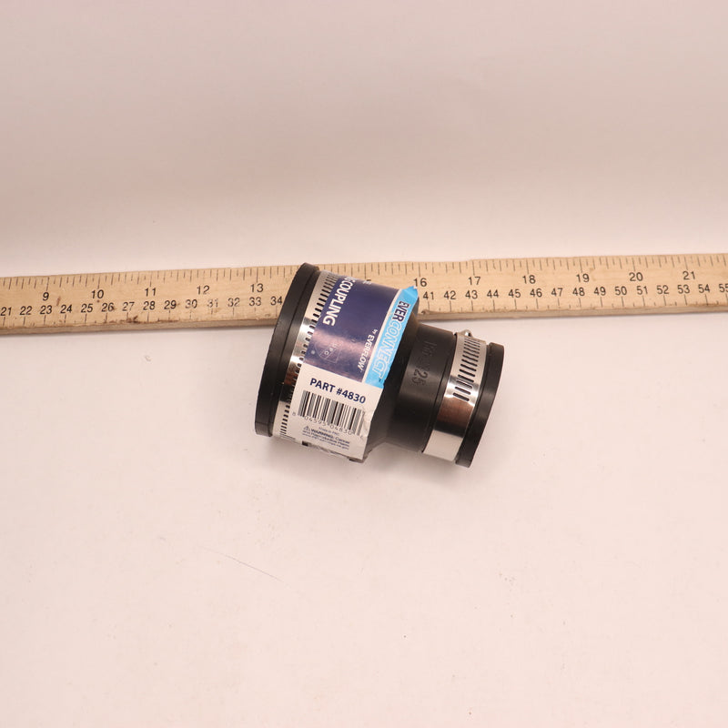Everflow Flexible PVC Reducing Coupling with Stainless Steel Clamps 4830