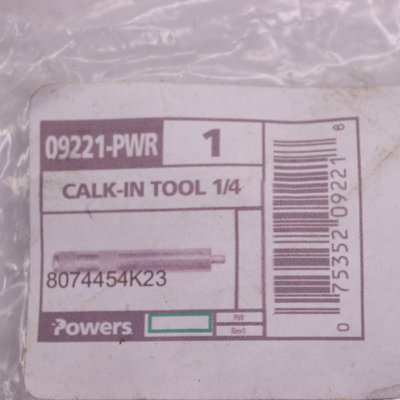 Powers Calk In Setting Tool 1/4" 09221-PWR