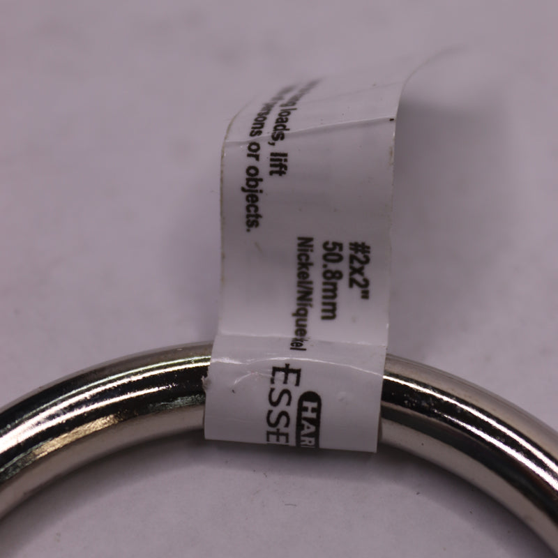 Hillman Nickel Plated Welded Ring 2" 321716