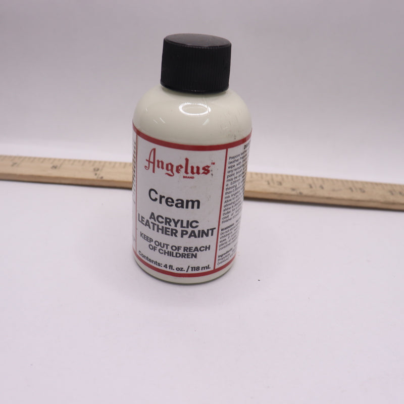 Angelus Acrylic Leather Paint Cream Semi-Gloss 4Fl Oz AS-720-04-162