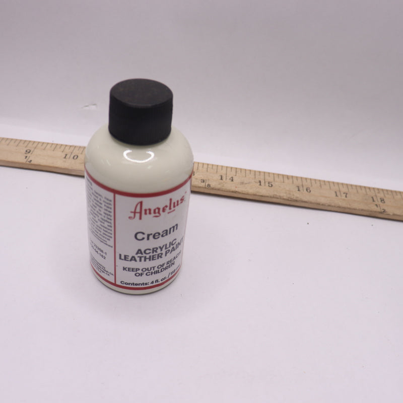 Angelus Acrylic Leather Paint Cream Semi-Gloss 4Fl Oz AS-720-04-162