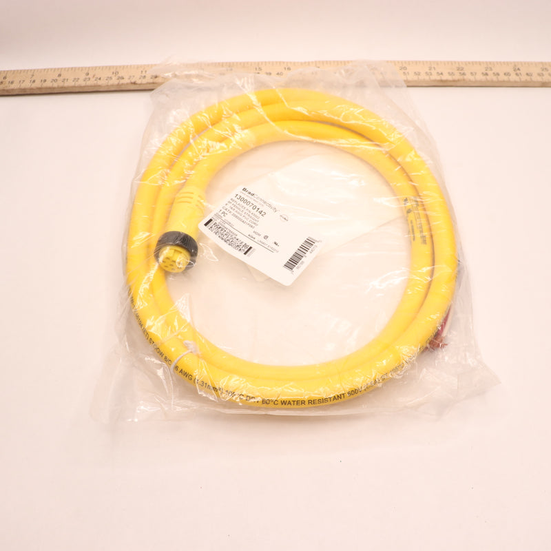 Brad Connectivity Cable Circular 8 Position Female To Wire 6 Ft 1300070142
