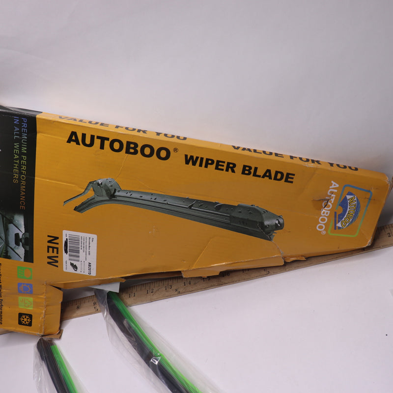 (2-Pk) Autoboo Windshield Wiper Blades AB207