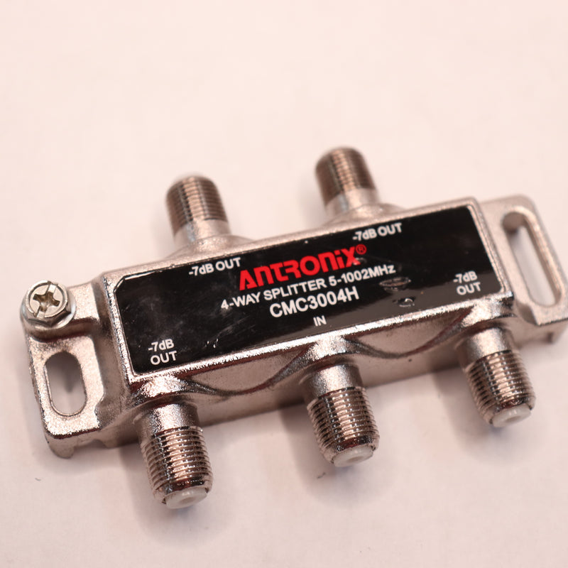 Antronix 4-Way Horizontal Splitter 7db Ports 5-1002 MHz