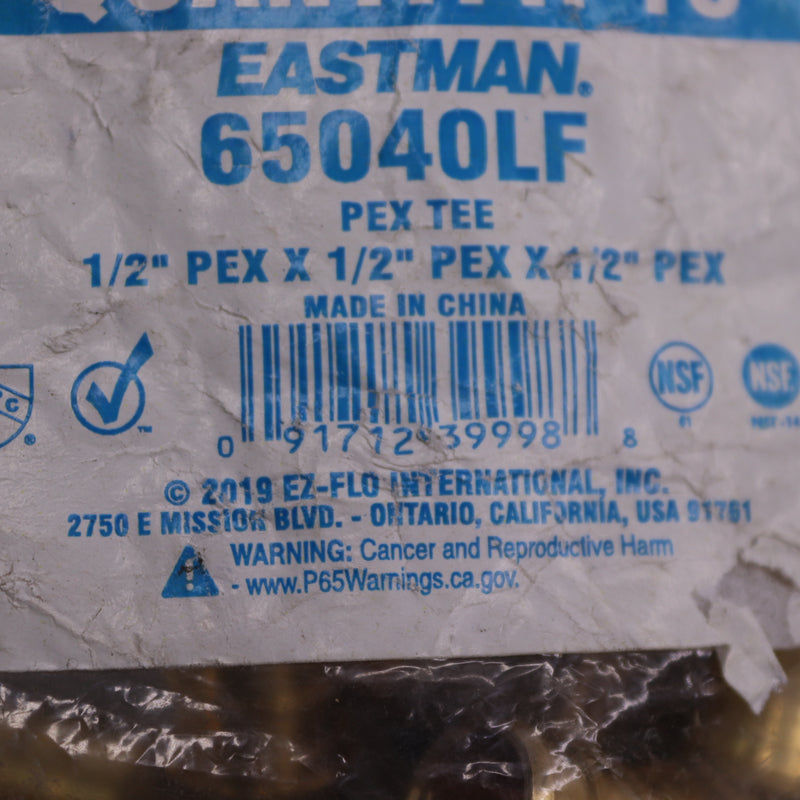 Eastman Pex Tee 1/2" 65040LF