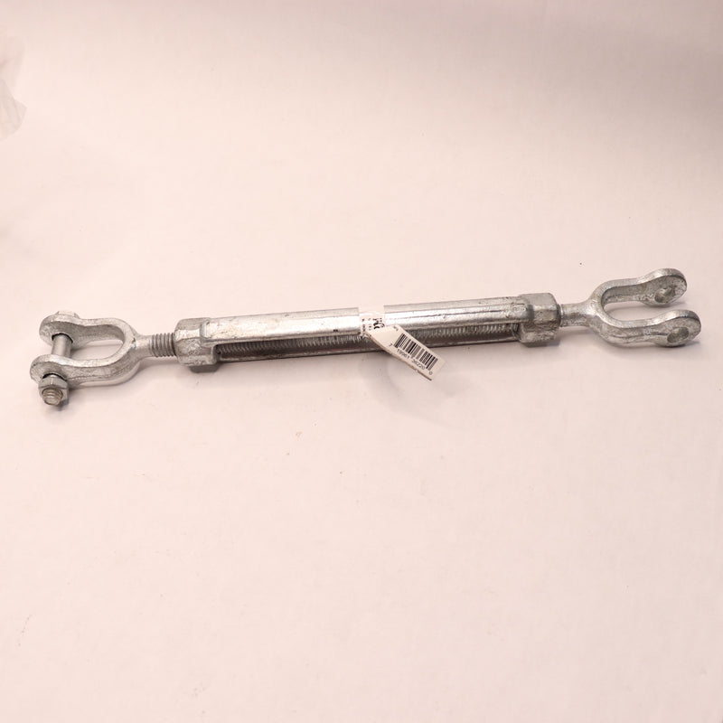 Koch Forged Turnbuckle Galvanized 1/2" x 6" Jaw and Jaw  104018