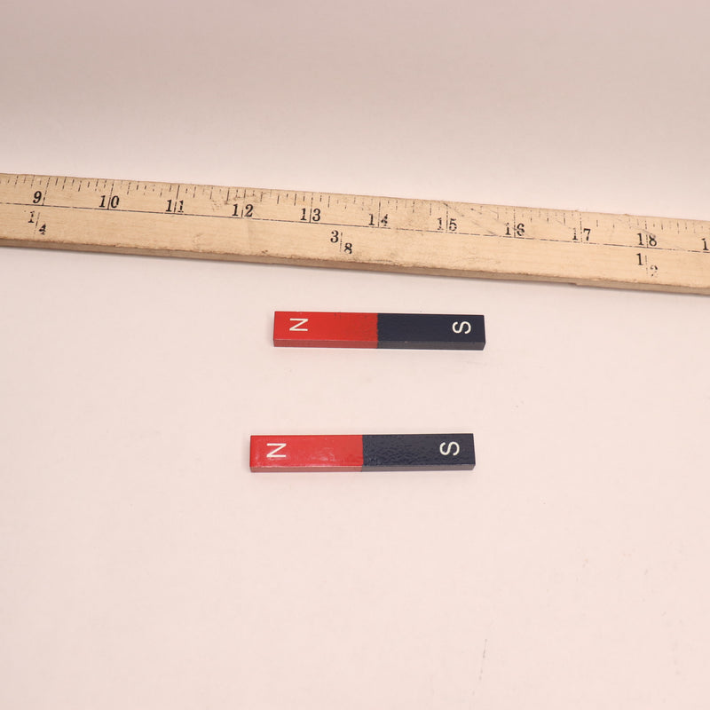 (2-Pk) Alnico Bar Magnets with Marked Poles 3" 470145-594