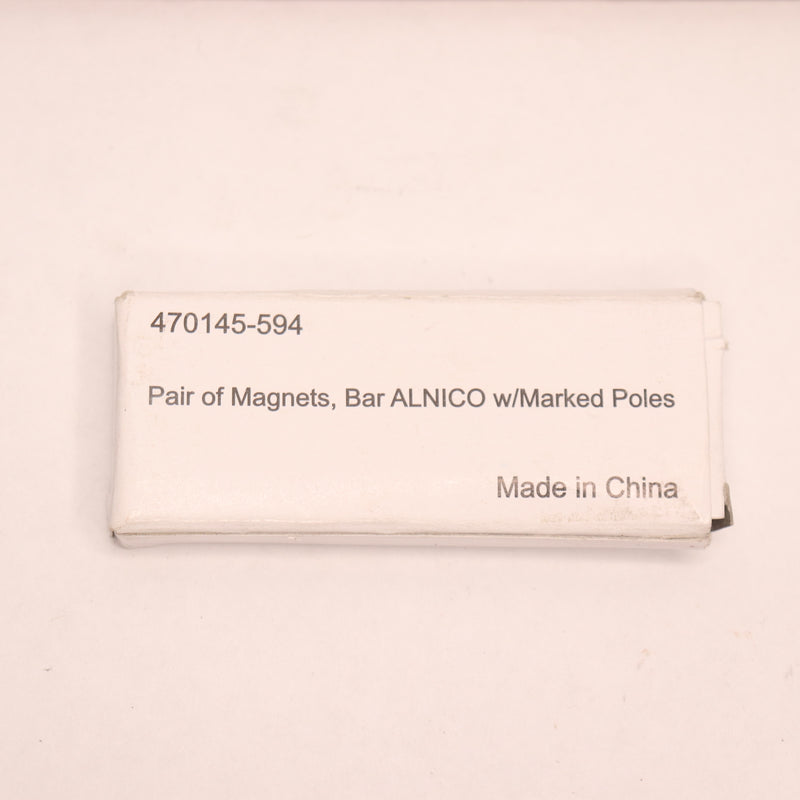 (2-Pk) Alnico Bar Magnets with Marked Poles 3" 470145-594