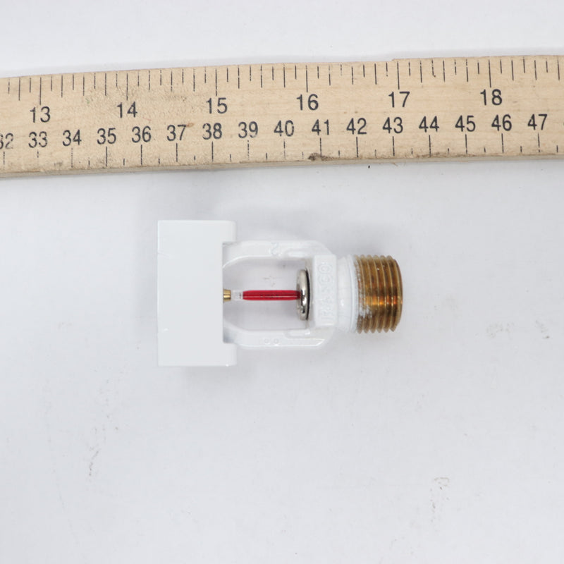 Rasco Recessed Horizontal Sidewall Sprinkler White F1RES44