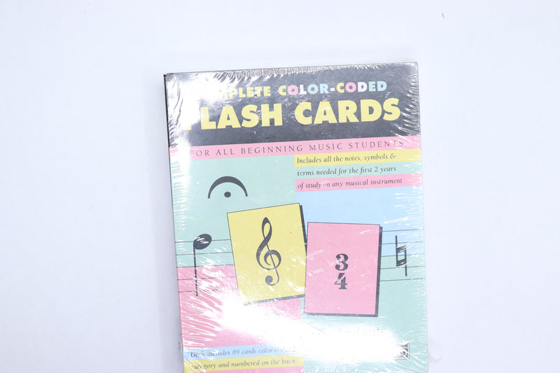 Alfred Complete Color Coded Flash Cards for All Beginning Music Students Medium