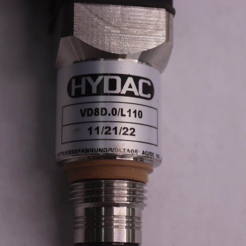Hydac Dirt Alarm Indicator VD8D.0/L110