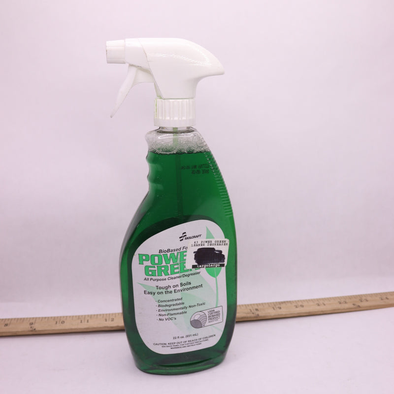 Skill Craft Power Green Cleaner & Degreaser Liquid 22 Fl Oz.