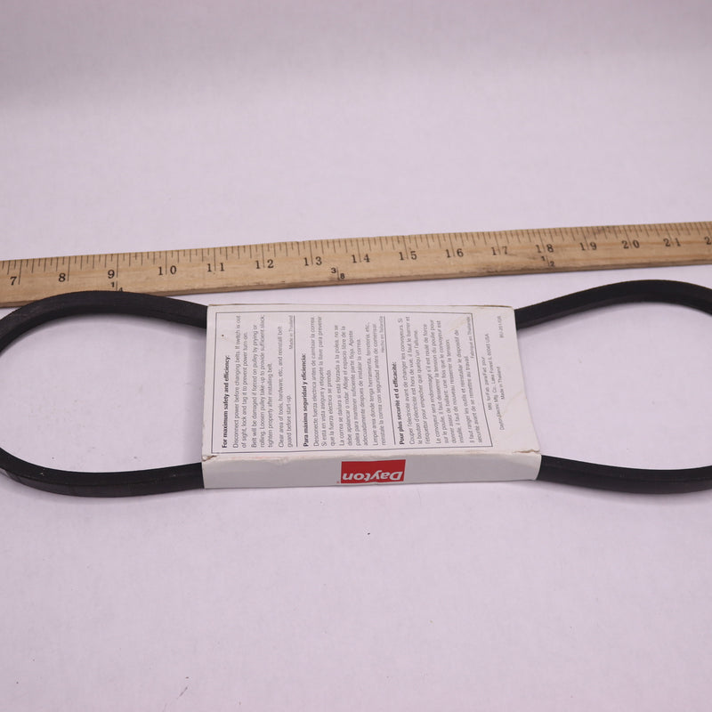 Dayton V-Belt 1 Ribs 38" Outside Length x 1/2" Top Width 4L380