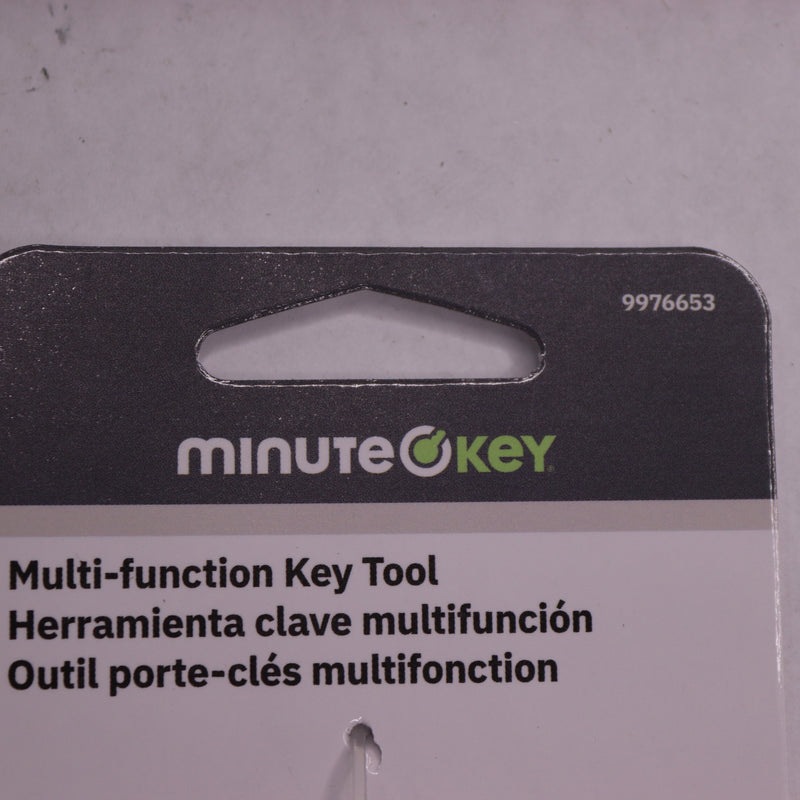 Minute Key Hand Tool Key Ring Silver 9976653