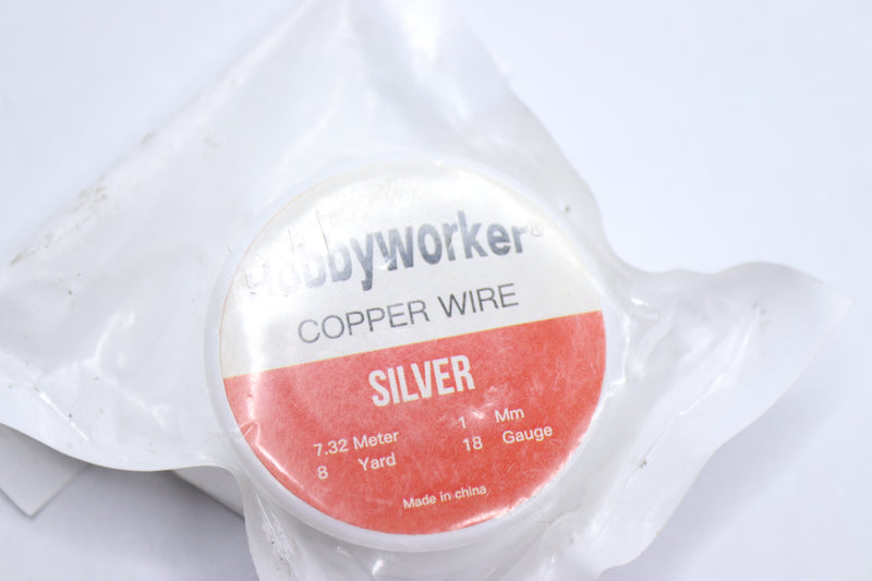 Hobby Worker Jewelry Making Wire Resistant Copper Craft Wire 18-Ga 8yds/Roll