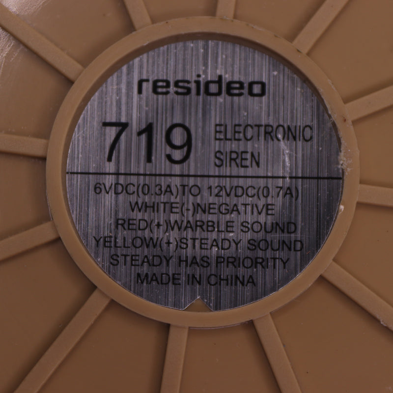 Resideo Self-Contained Electronic Siren 719