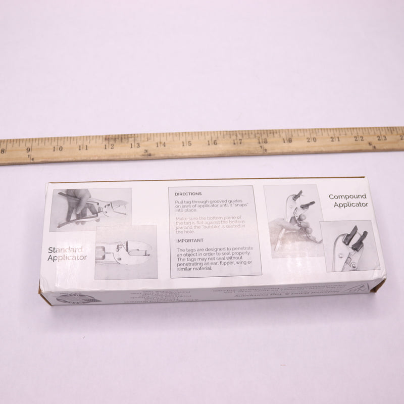 NB&T Ear Tags Self Piercing Self-Lock Tamper Resistant Style 49 Z88-00-DLR-35