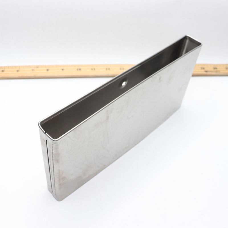 ASI Pilaster Shoe Brushed Stainless Steel 5" x 10" 40-5266105