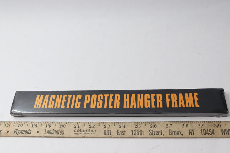 Magnetic Grey Poster Hanger 14"